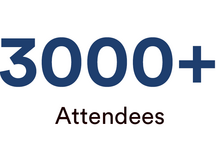 3000+ attendees