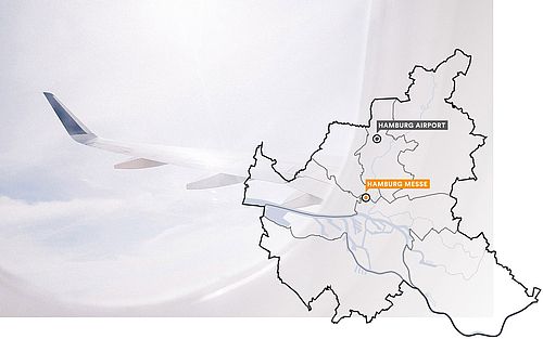 Location Hamburg Airport - Hamburg Messe